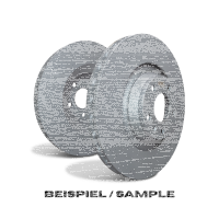 EBC Bremsscheiben Set Premium Disc hinten - Renault Modelle
