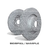 EBC Rear Brake Disc Set Premium Disc - Renault Models