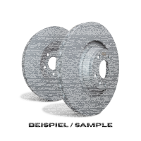 EBC Rear Brake Disc Set Premium Disc - Renault Models
