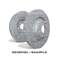 EBC Front Brake Disc Set Premium Disc - Renault Models