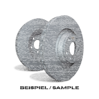 EBC Bremsscheiben Set Premium Disc hinten - Volvo Modelle