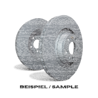 EBC Front Brake Disc Set Premium Disc - Renault Models