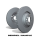 EBC Front Brake Disc Set Premium Disc - Citroen/ Peugeot Models
