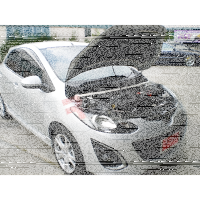 Ultra Racing Front Upper Strut Bar 2-Point - 07-14 Mazda...