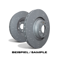 EBC Bremsscheiben Set Premium Disc hinten - Volvo Modelle