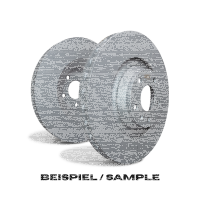 EBC Bremsscheiben Set Premium Disc hinten - Volvo Modelle