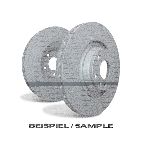 EBC Bremsscheiben Set Premium Disc hinten - Volvo Modelle