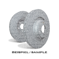 EBC Rear Brake Disc Set Premium Disc - Mercedes Models