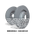 EBC Rear Brake Disc Set Premium Disc - Mitsubishi Models