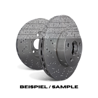 EBC Rear Brake Disc Set Premium Disc - Mercedes Models