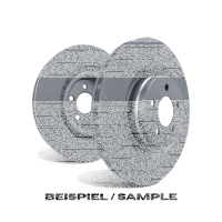 EBC Bremsscheiben Set Premium Disc hinten - Jaguar Modelle