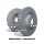 EBC Rear Brake Disc Set Turbo Groove - Audi Models