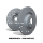 EBC Front Brake Disc Set Turbo Groove - Mercedes Models