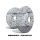 EBC Rear Brake Disc Set Black Dash - Mercedes Models