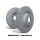 EBC Rear Brake Disc Set Black Dash - Daimler/ Jaguar Models
