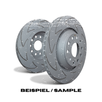 EBC Rear Brake Disc Set Blade Disc - Audi/ Seat/ Skoda/...