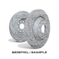 EBC Rear Brake Disc Set Blade Disc - Ford Models