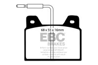 EBC Rear Brake Pad Set BlackStuff - Ford/ Peugeot/ Talbot Models
