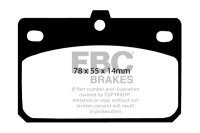 EBC Front Brake Pad Set BlackStuff - Toyota Models