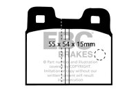 EBC Rear Brake Pad Set BlackStuff - Alfa Romeo/ Porsche Models
