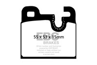 EBC Bremsbeläge Set BlackStuff hinten - BMW Modelle