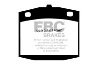 EBC Front Brake Pad Set BlackStuff - Datsun/ Nissan Models