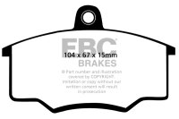 EBC Front Brake Pad Set BlackStuff - Audi/ Volvo Models