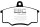 EBC Front Brake Pad Set BlackStuff - Audi/ Volvo Models
