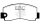 EBC Front Brake Pad Set BlackStuff - Toyota Models