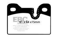 EBC Rear Brake Pad Set BlackStuff - BMW Models