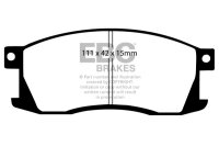 EBC Front Brake Pad Set BlackStuff - Honda Models