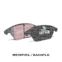 EBC Bremsbeläge Set BlackStuff hinten - Bristol/...
