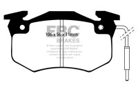 EBC Rear Brake Pad Set BlackStuff - Bristol/ Citroen/...
