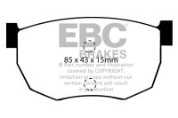 EBC Rear Brake Pad Set BlackStuff - Datsun/ Nissan Models