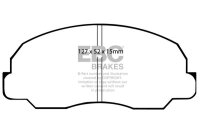 EBC Bremsbeläge Set BlackStuff vorn - Daihatsu/...