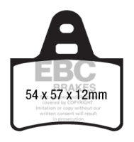EBC Bremsbeläge Set BlackStuff hinten - Citroen Modelle
