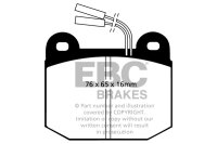 EBC Front Brake Pad Set BlackStuff - Alfa Romeo Models
