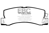 EBC Rear Brake Pad Set BlackStuff - Holden/ Lexus/ Toyota...