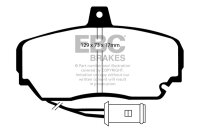 EBC Front Brake Pad Set BlackStuff - Honda/ Rover Models