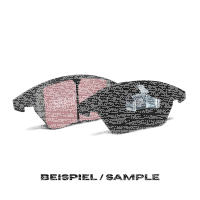 EBC Bremsbeläge Set BlackStuff hinten - Honda Modelle