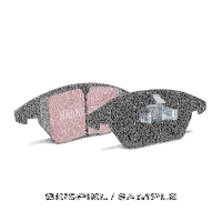 EBC Rear Brake Pad Set BlackStuff - Daihatsu/ Mazda Models