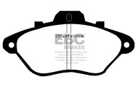 EBC Front Brake Pad Set BlackStuff - Citroen Models