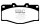 EBC Front Brake Pad Set BlackStuff - Toyota Models