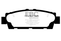 EBC Bremsbeläge Set BlackStuff hinten - Lexus Modelle