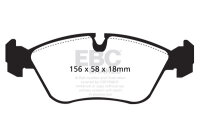 EBC Front Brake Pad Set BlackStuff - Volvo Models