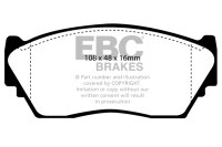 EBC Front Brake Pad Set BlackStuff - Nissan Models