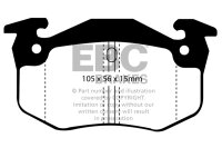 EBC Rear Brake Pad Set BlackStuff - Renault Models
