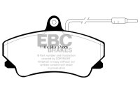 EBC Front Brake Pad Set BlackStuff - Renault Models