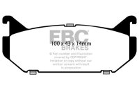 EBC Bremsbeläge Set BlackStuff hinten - Ford/ Ford/...