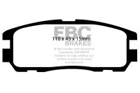 EBC Rear Brake Pad Set BlackStuff - Holden/ Isuzu/ Opel/ Vauxhall Models